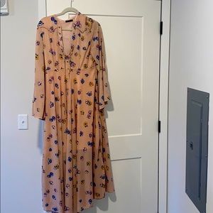 NWOT maxi chiffon dress Nasty Gal !